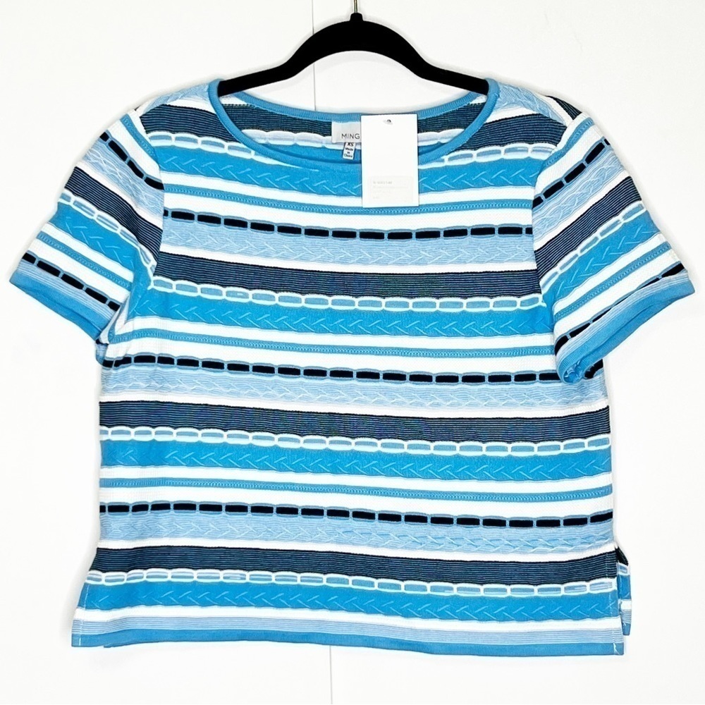 Ming‎ Wang NWT Striped Sweater
